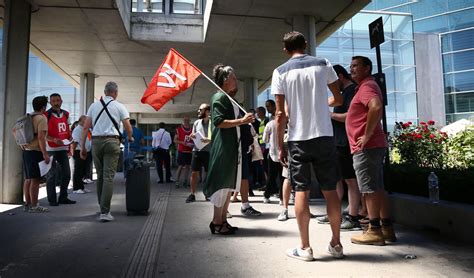 grève aéroport bordeaux demain